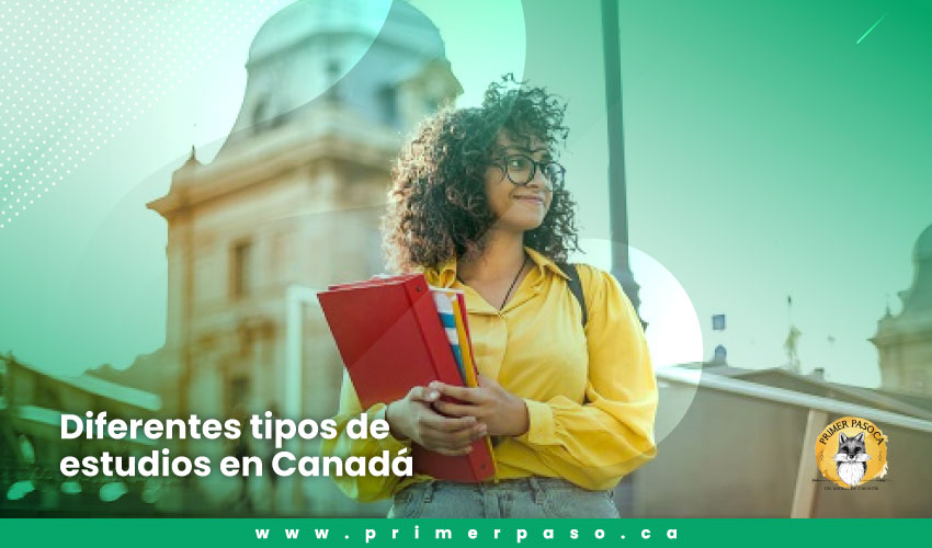 Diferentes tipos de estudios en Canadá