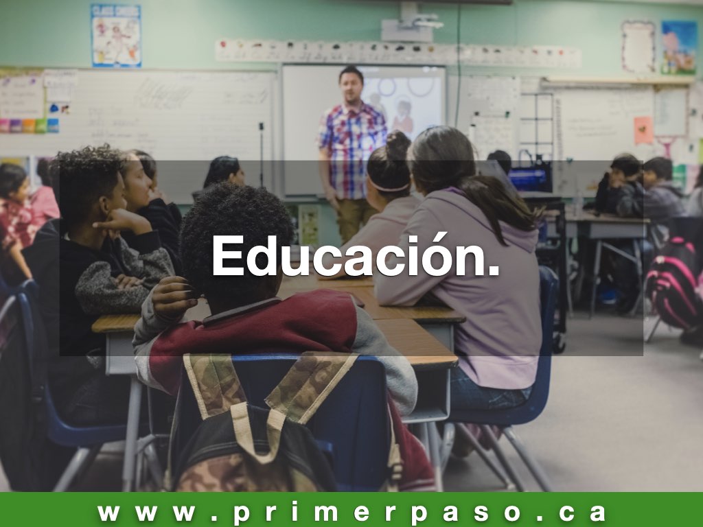 Estudia Educación - Primer Paso Canadá