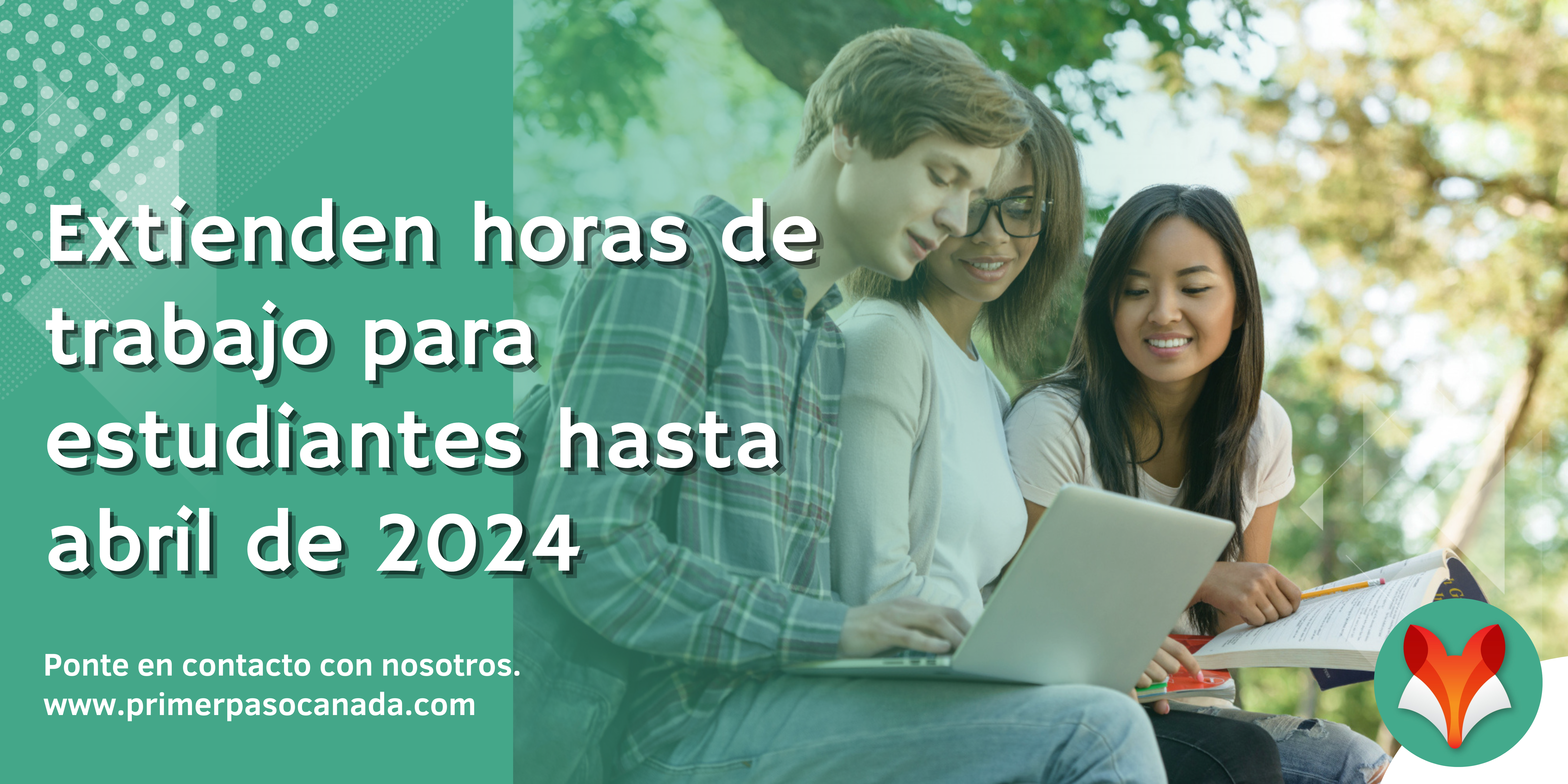 Blog portada sobre la extensión de horas para estudiantes internacionales en canadá